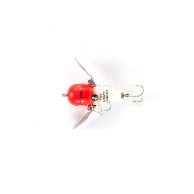 Ausverkauft: Heddon Tiny Crazy Crawler Red Shore