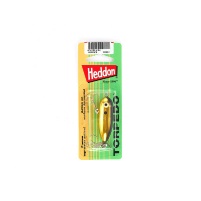 Heddon Tiny Torpedo Gold Black Back