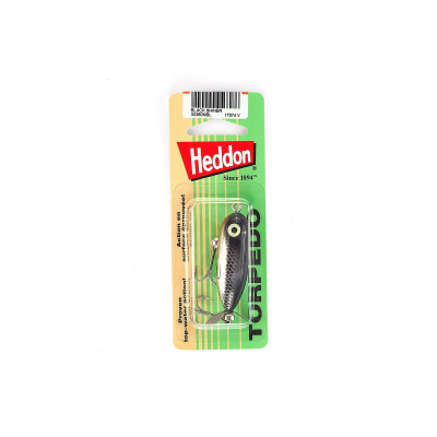 Heddon Tiny Torpedo Black Shiner