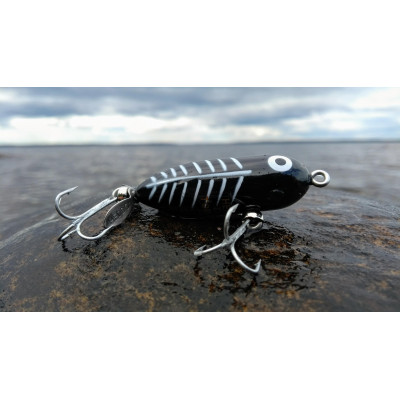 Ausverkauft: Heddon Tiny Torpedo Black Shore