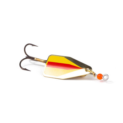 Jake's Lures Stream-A-Lure Goldback Yellow Red 5g