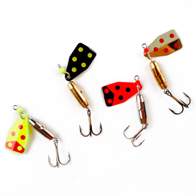 Jake's Lures Stream-A-Lure Forelle & Barsch 4er Set