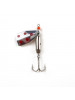 Jake's Lures Stream-A-Lure Silver Red Dots 5g