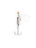 Jake's Lures Stream-A-Lure White Red Dots 5g